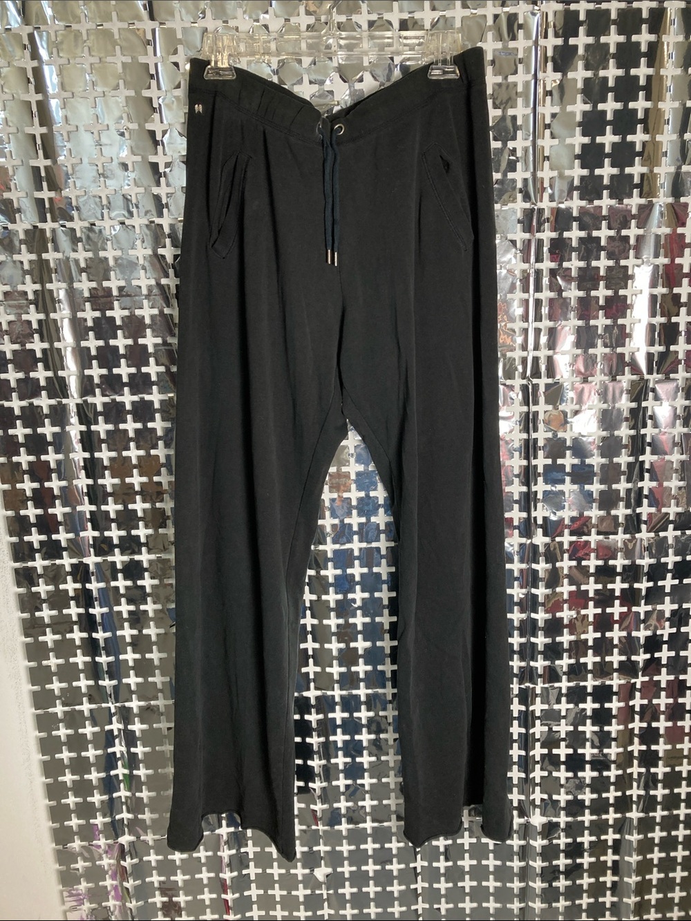 Victoria's Secret Black Wide-Leg Pants